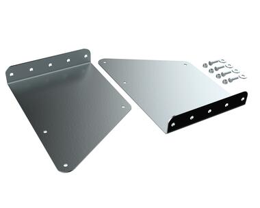 SLIDEN Zinc plated steel supports kit 30/60 °