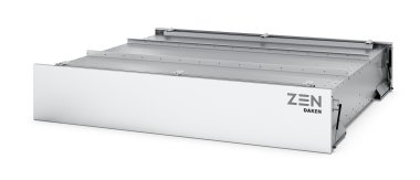 Coffres à palettes ZEN80 acier électro galvanisé + porte peinture blanche