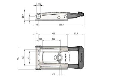 FURGOCAR TORSEO 22 SH-X external handle (2)