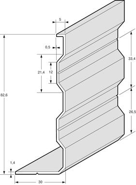 Profil d'angle aluminium (1)