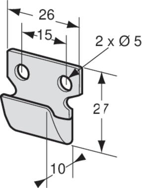 Steel toggle fastener (2)