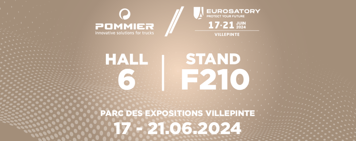 Participation de POMMIER au salon EUROSATORY 2024