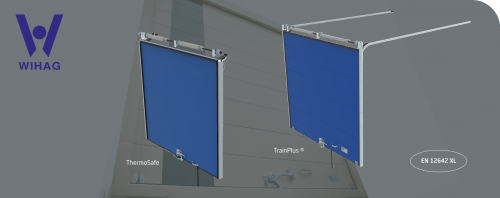 Portes arrière sectionnelles modulaires WIHAG : deux nouvelles solutions de 1er choix chez POMMIER